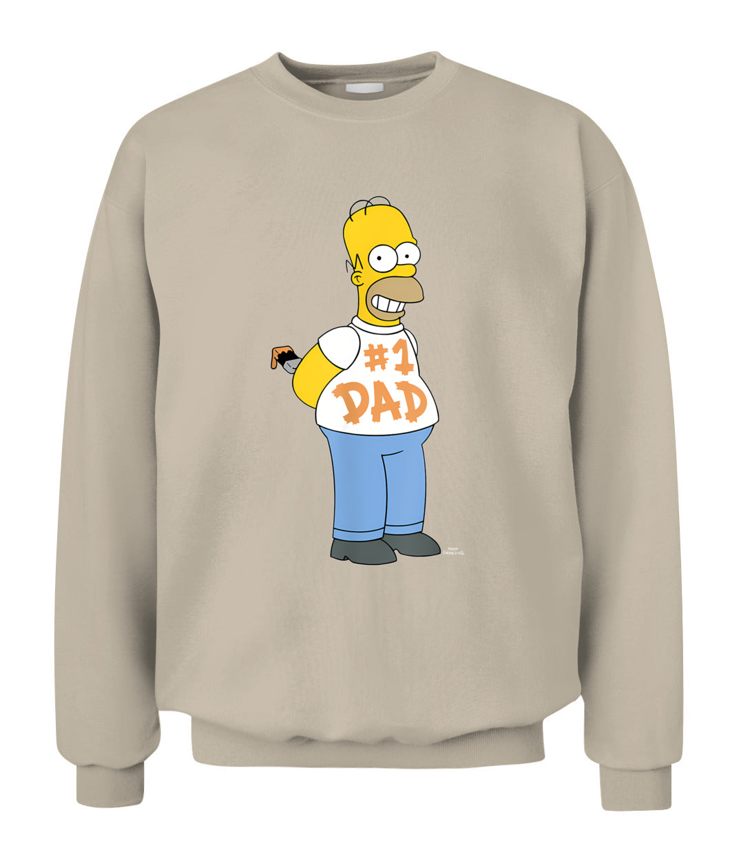 The Simpsons Homer Number 1 Dad Father's Day V2 T-Shirt