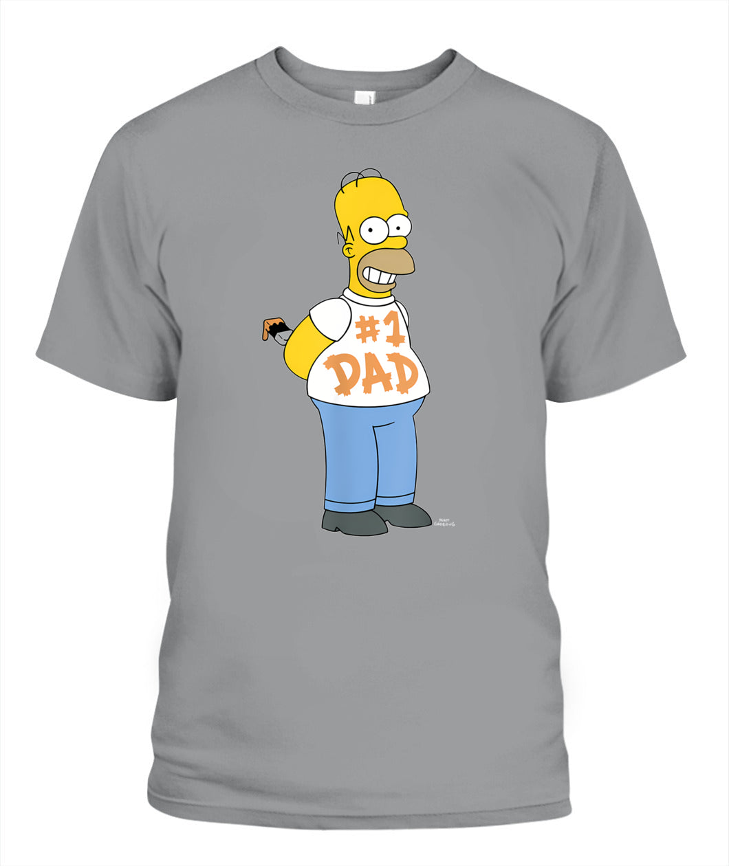 The Simpsons Homer Number 1 Dad Father's Day V2 T-Shirt