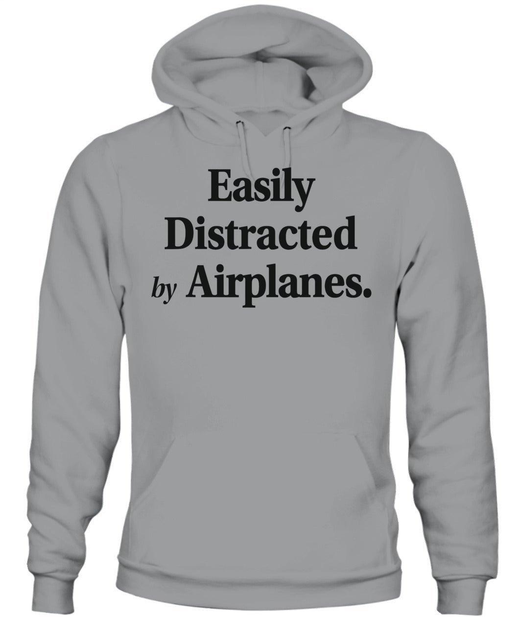 Easily Distracted By Airplanes Funny Plane Lovers Quote T-Shirt