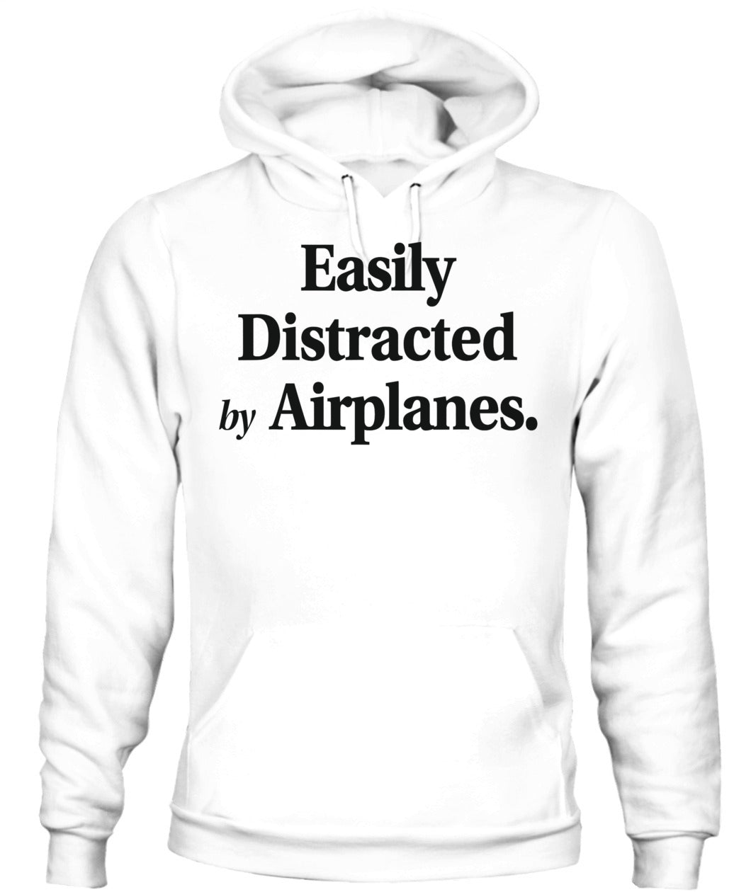 Easily Distracted By Airplanes Funny Plane Lovers Quote T-Shirt