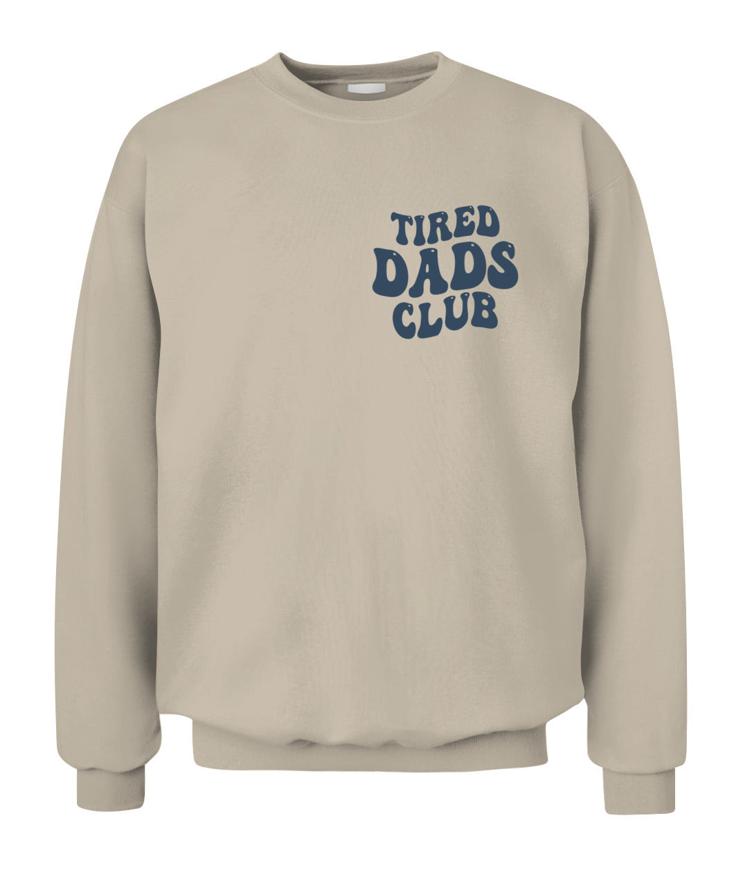 Tired Dads Club Play Cars On Dad's Back ( 2 SIDES) T-Shirt