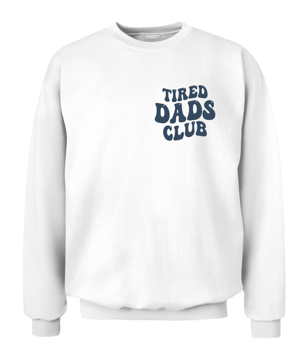 Tired Dads Club Play Cars On Dad's Back ( 2 SIDES) T-Shirt
