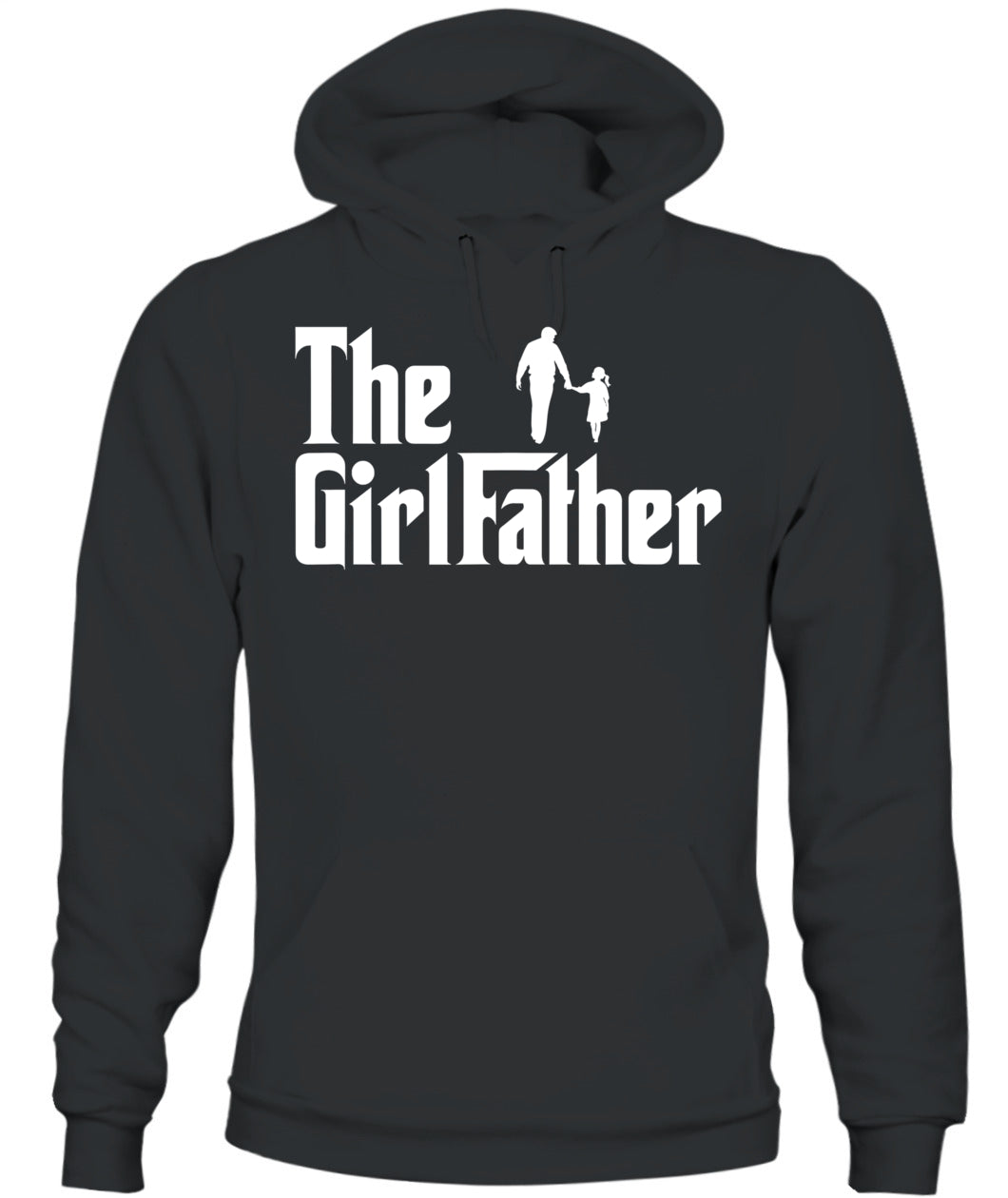 Threadrock The Girl Father Funny Dad of Girls Daddy Daughter T-Shirt