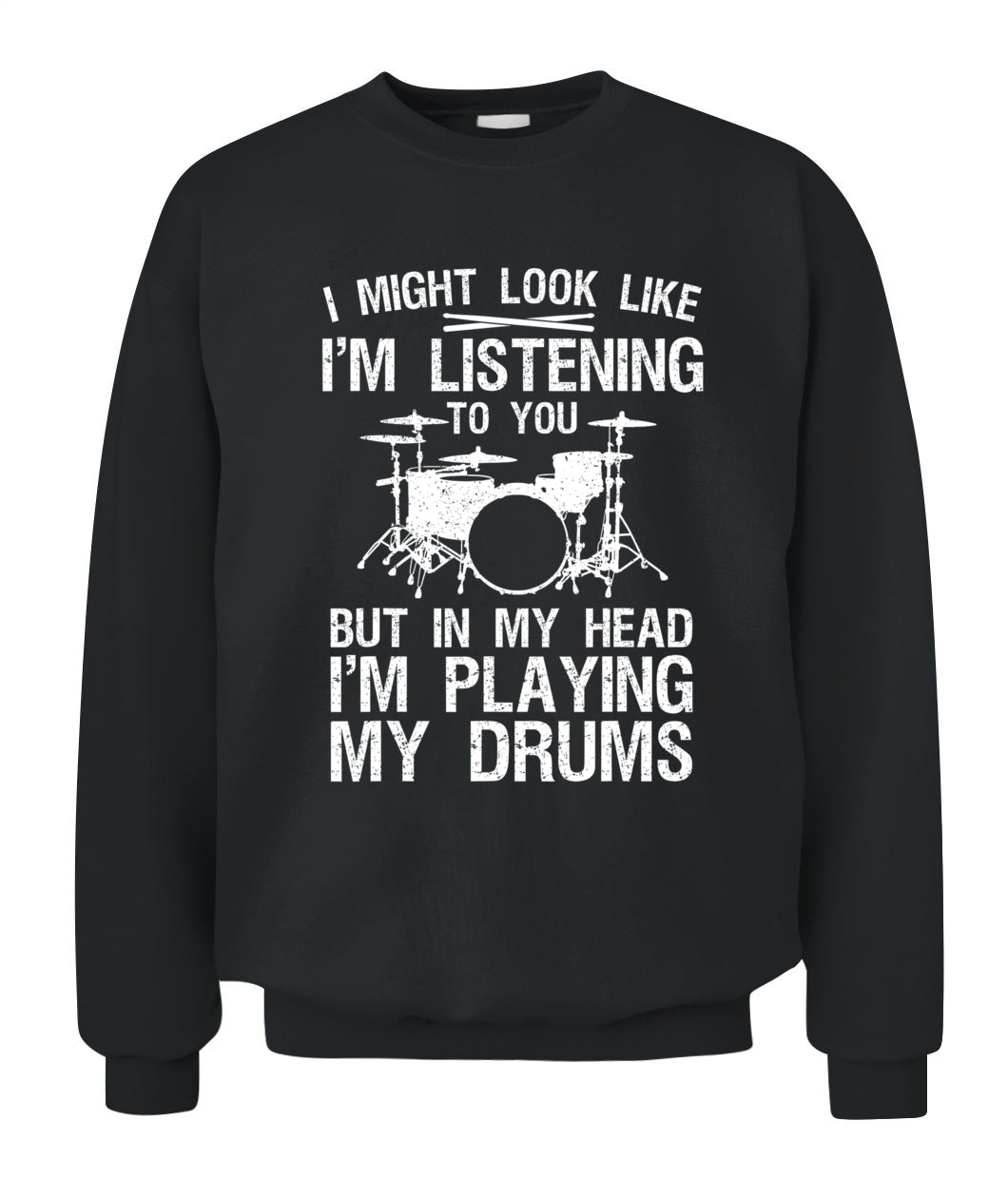 Funny Drummer Design For Men Women Drumline Drumming Drummer T-Shirt