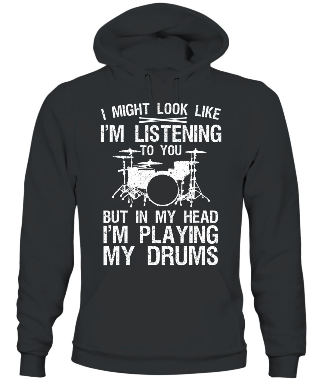 Funny Drummer Design For Men Women Drumline Drumming Drummer T-Shirt