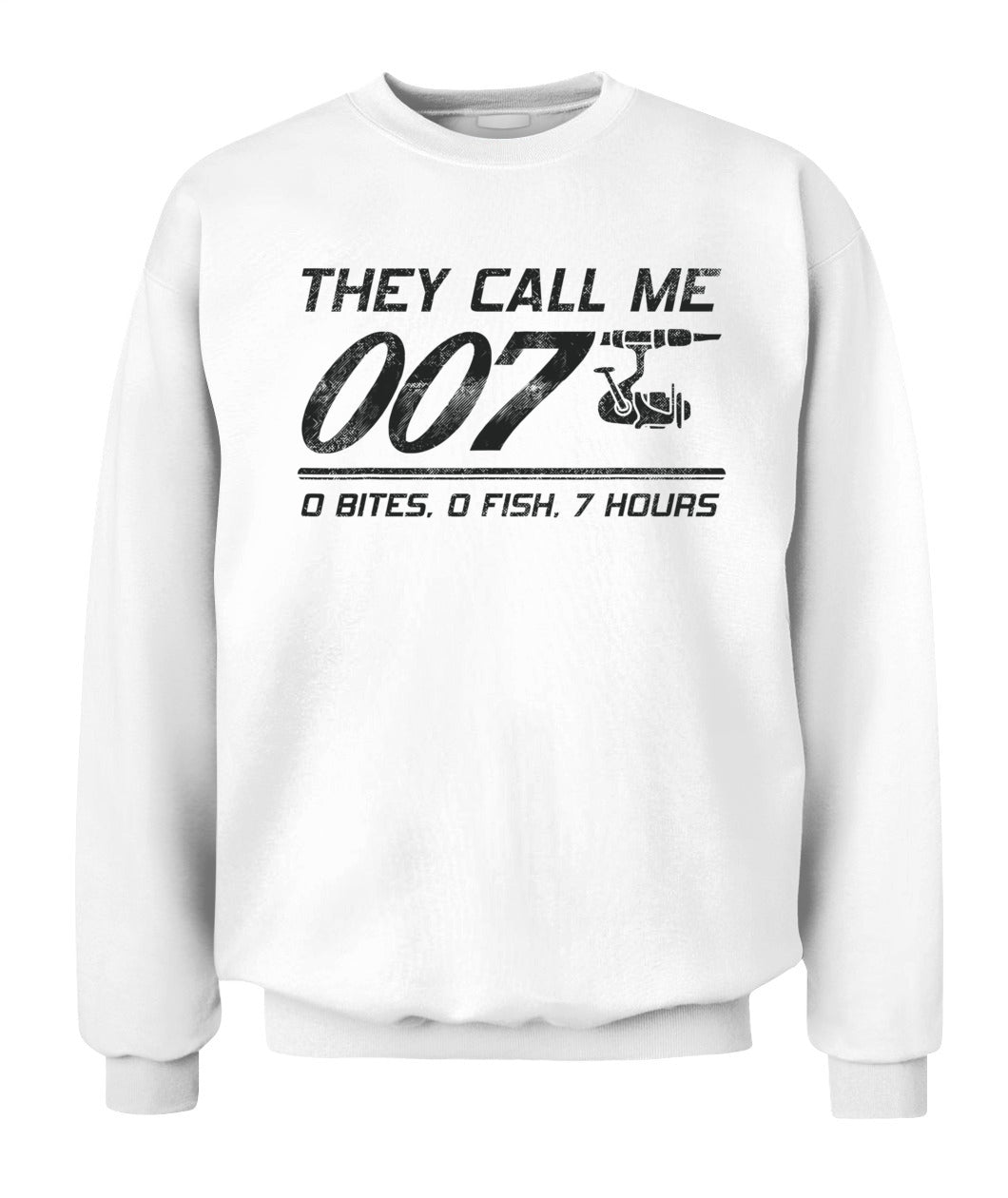 Fisherman Joke Dad - They Call Me 007 - Funny Fishing Humor T-Shirt