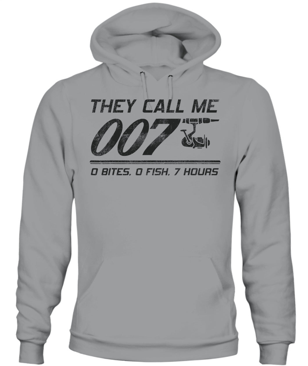 Fisherman Joke Dad - They Call Me 007 - Funny Fishing Humor T-Shirt