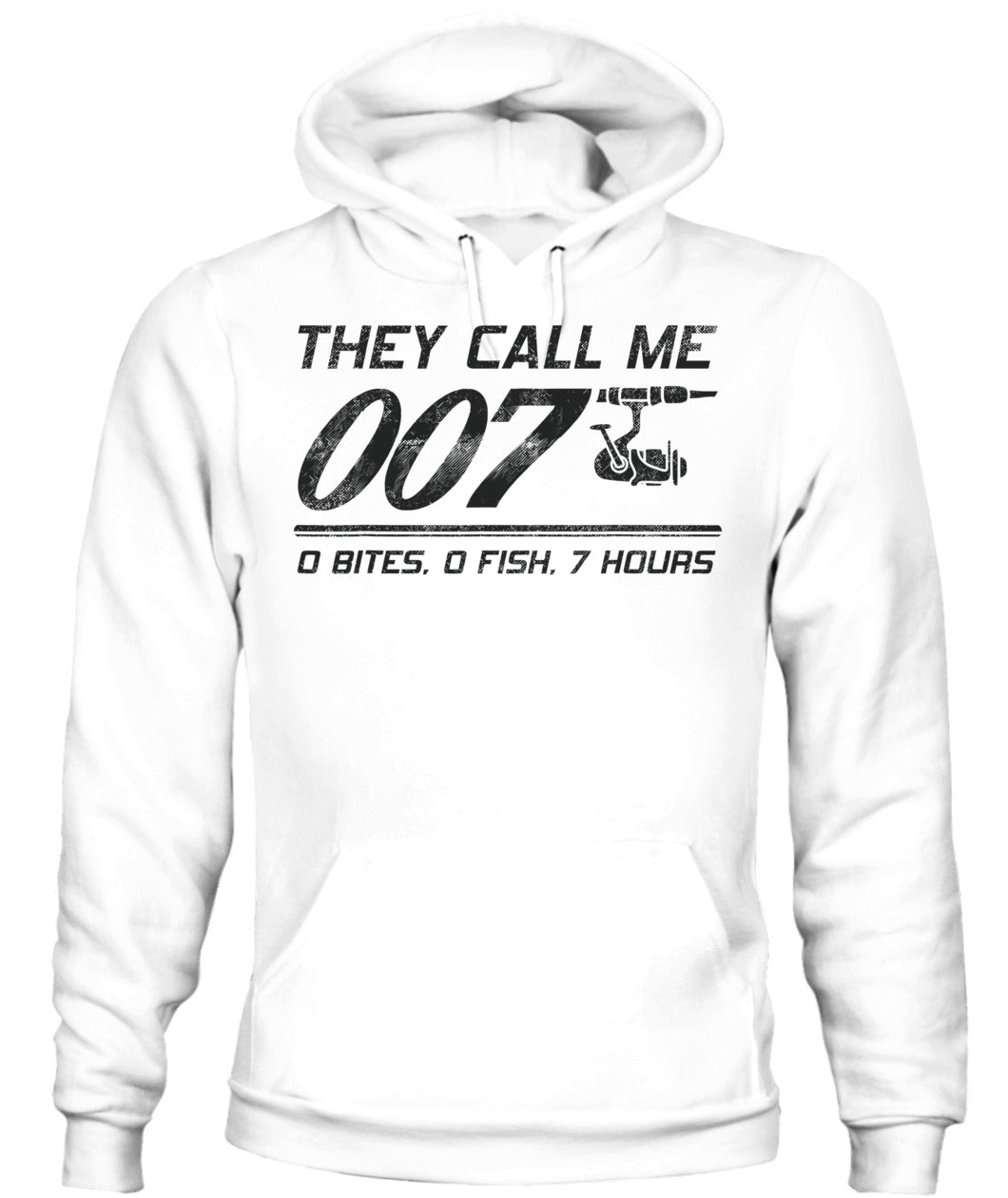 Fisherman Joke Dad - They Call Me 007 - Funny Fishing Humor T-Shirt