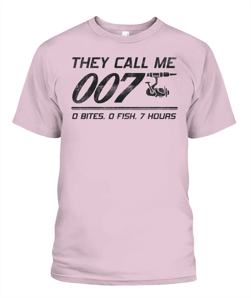 Fisherman Joke Dad - They Call Me 007 - Funny Fishing Humor T-Shirt