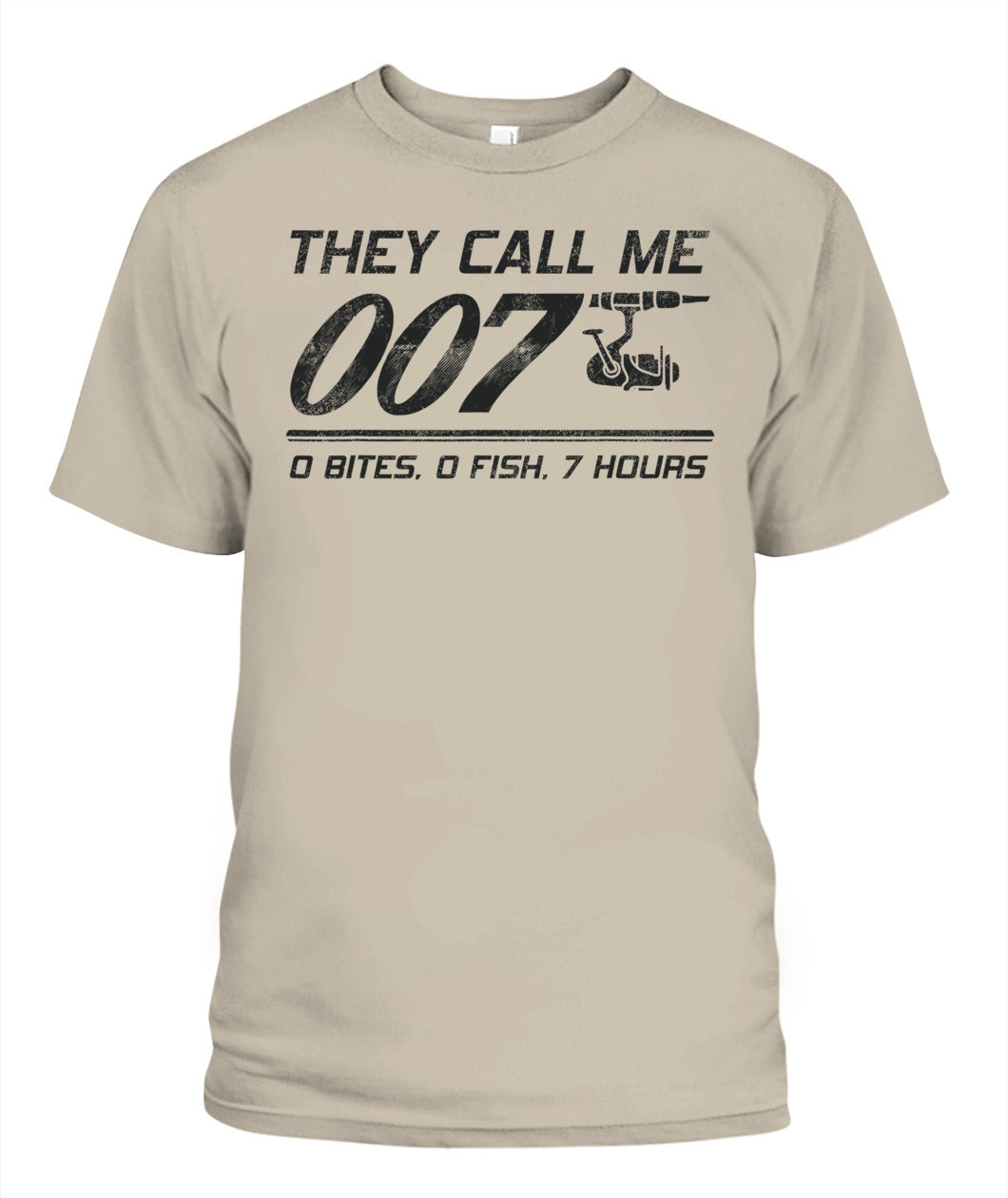 Fisherman Joke Dad - They Call Me 007 - Funny Fishing Humor T-Shirt