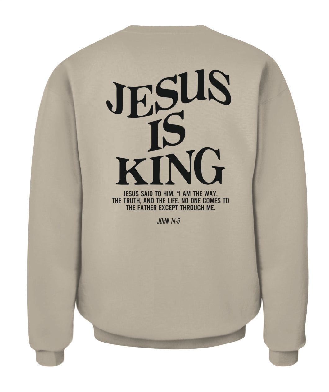 Jesus Is King Jesus John 14:6 Costume Christian (On Back) T-Shirt