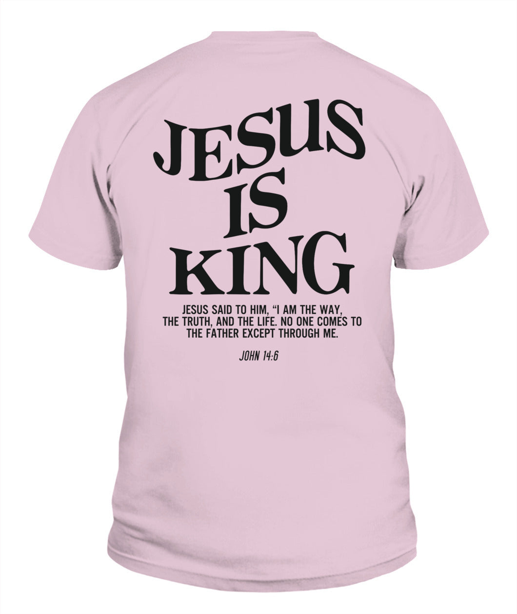 Jesus Is King Jesus John 14:6 Costume Christian (On Back) T-Shirt