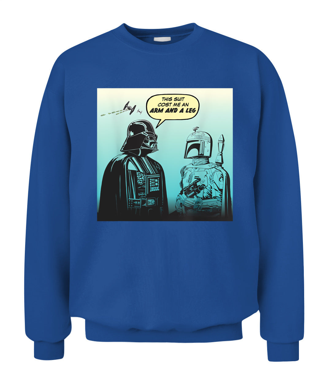 Star Wars Funny Darth Vader and Boba Fett Comic T-Shirt