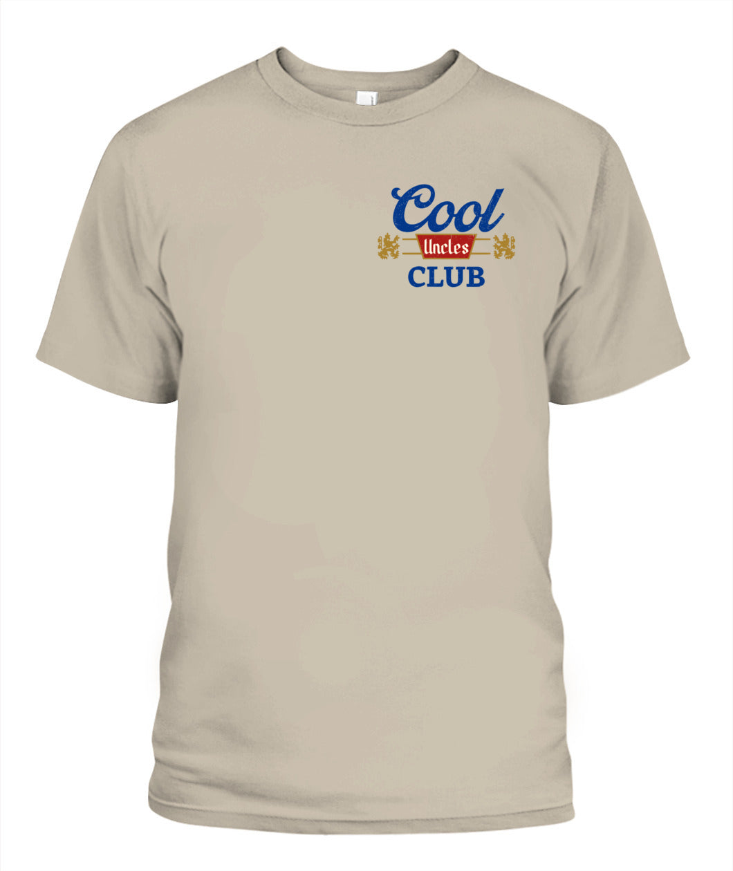 Cool Uncles Club Best Uncle Ever Funny Pocket Fathers Day T-Shirt