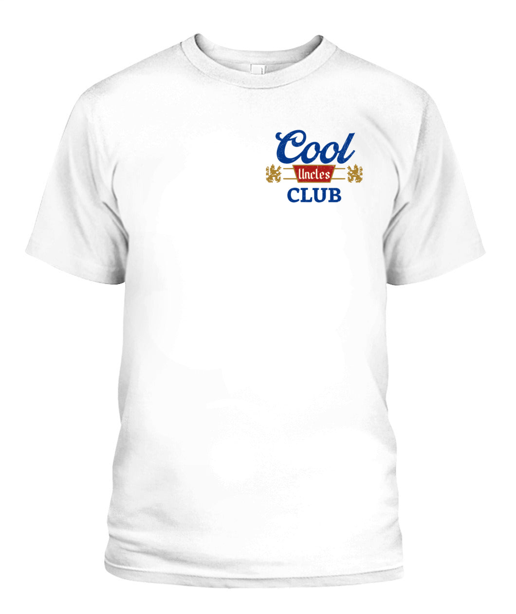 Cool Uncles Club Best Uncle Ever Funny Pocket Fathers Day T-Shirt