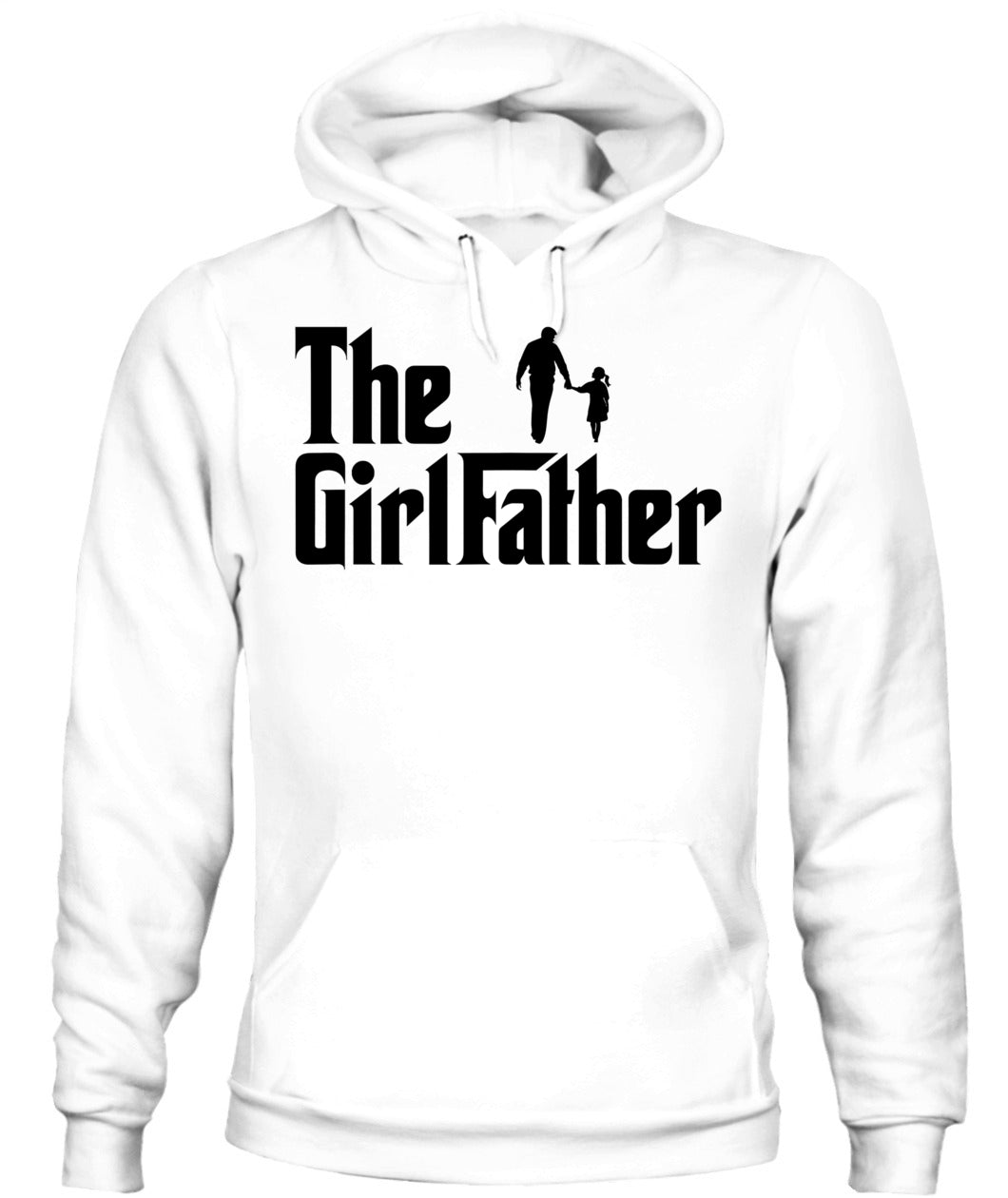 Threadrock The Girl Father Funny Dad of Girls Daddy Daughter T-Shirt
