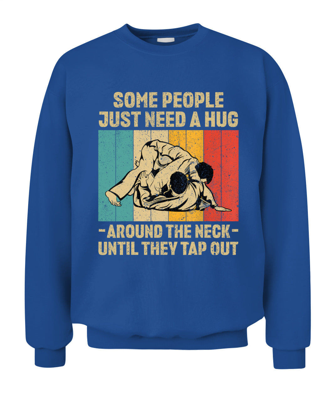 Some People Just Need A Hug Vintage BJJ Brazilian Jiu Jitsu T-Shirt