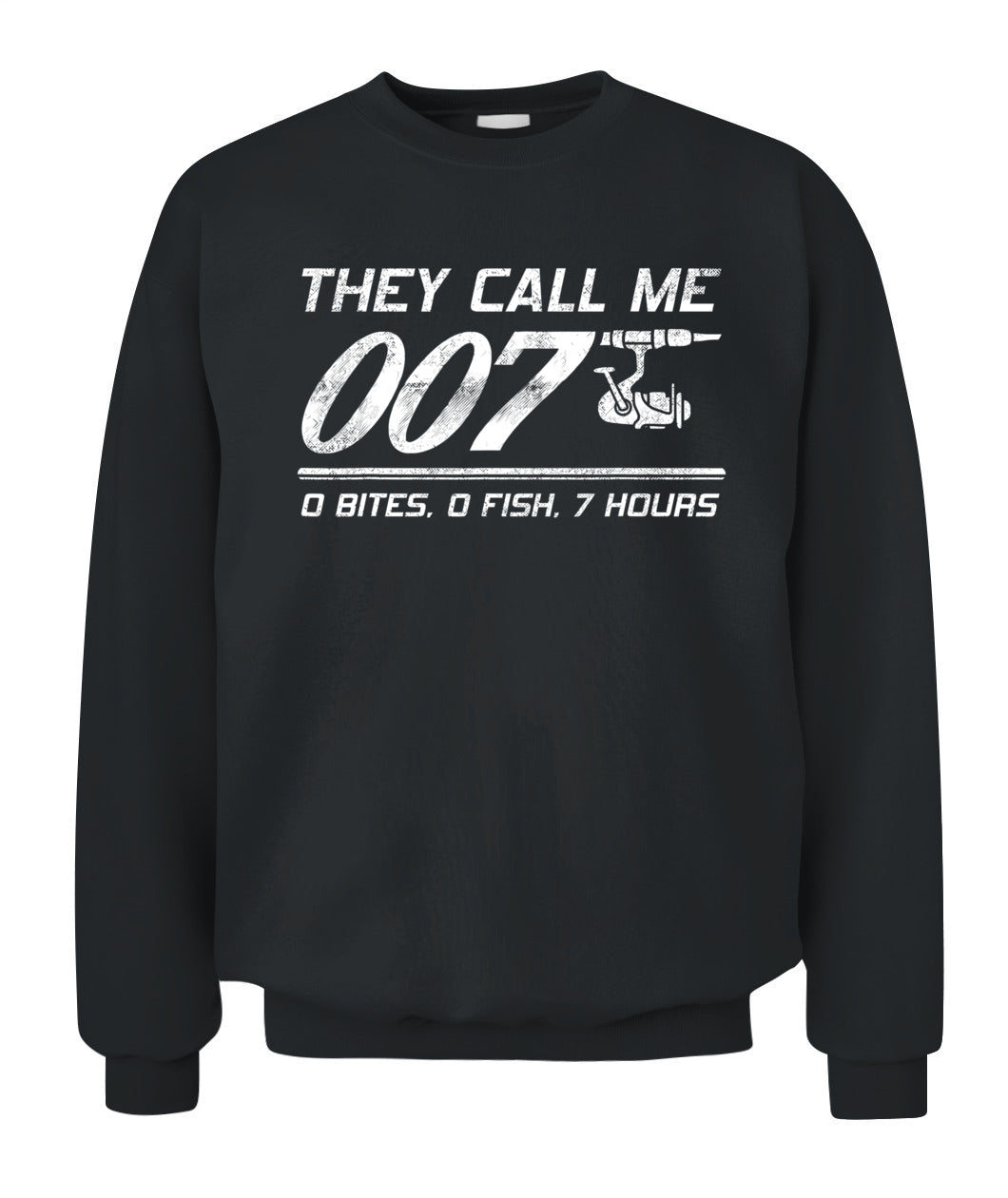 Fisherman Joke Dad - They Call Me 007 - Funny Fishing Humor T-Shirt