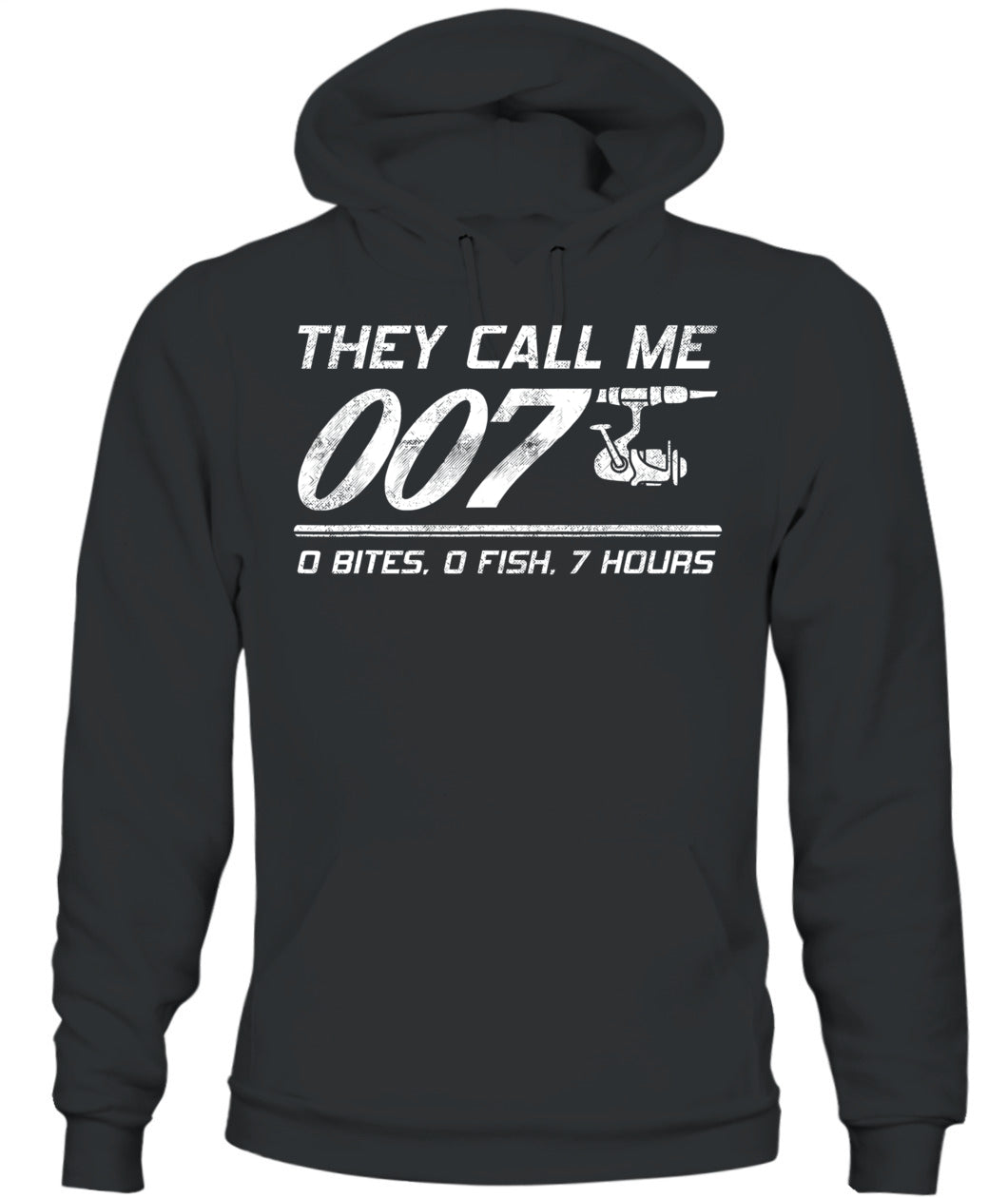 Fisherman Joke Dad - They Call Me 007 - Funny Fishing Humor T-Shirt