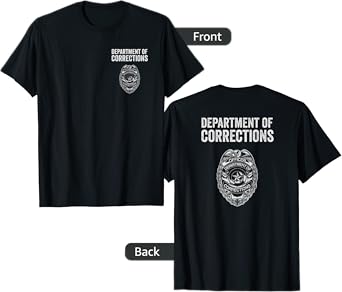Correctional Officer Shirt Gifts Department Of Corrections T-Shirt