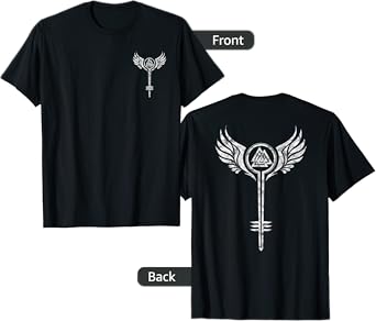 Valkyrie Shield Maid Symbol Valknut Viking Odin Viking T-Shirt