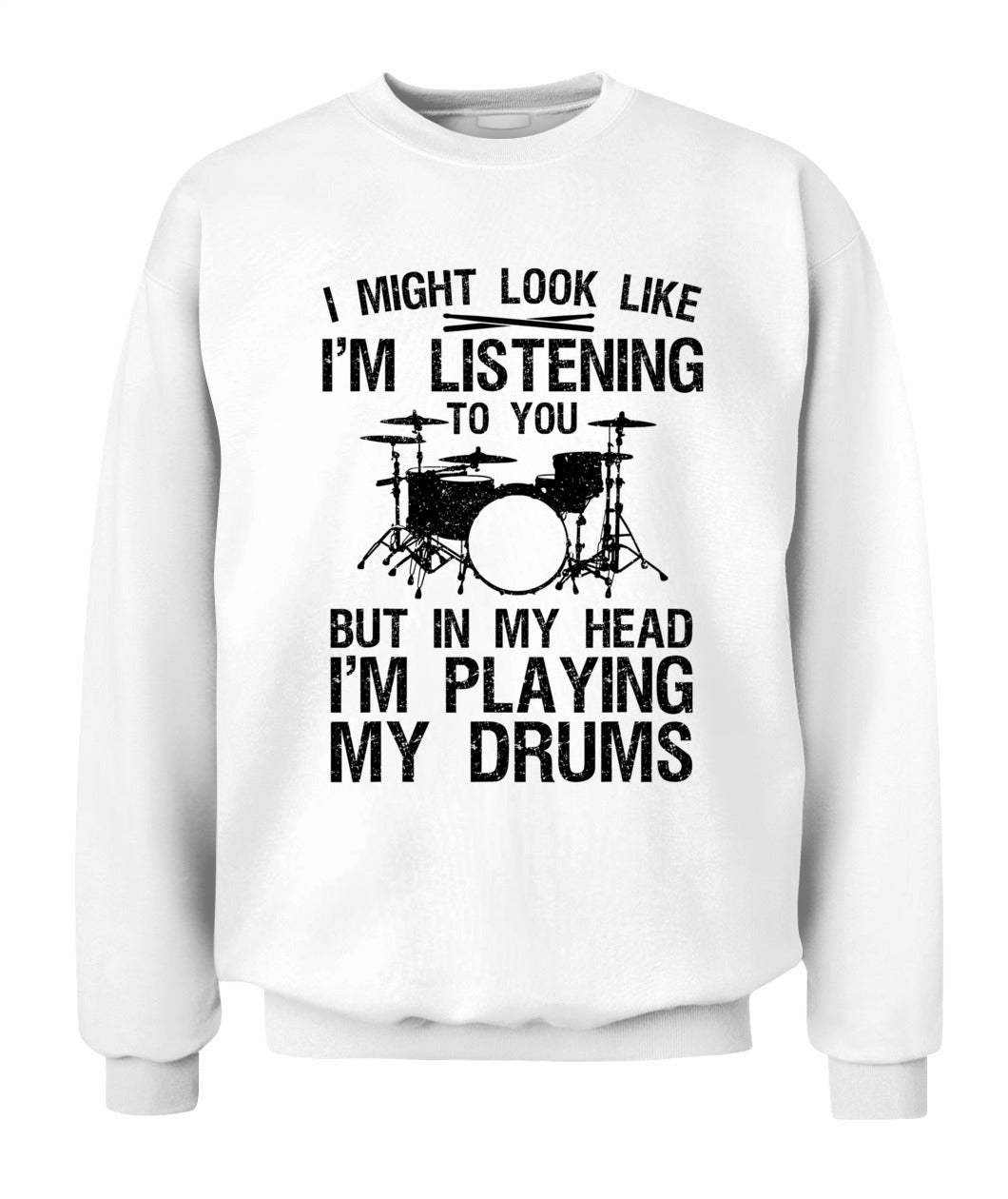 Funny Drummer Design For Men Women Drumline Drumming Drummer T-Shirt