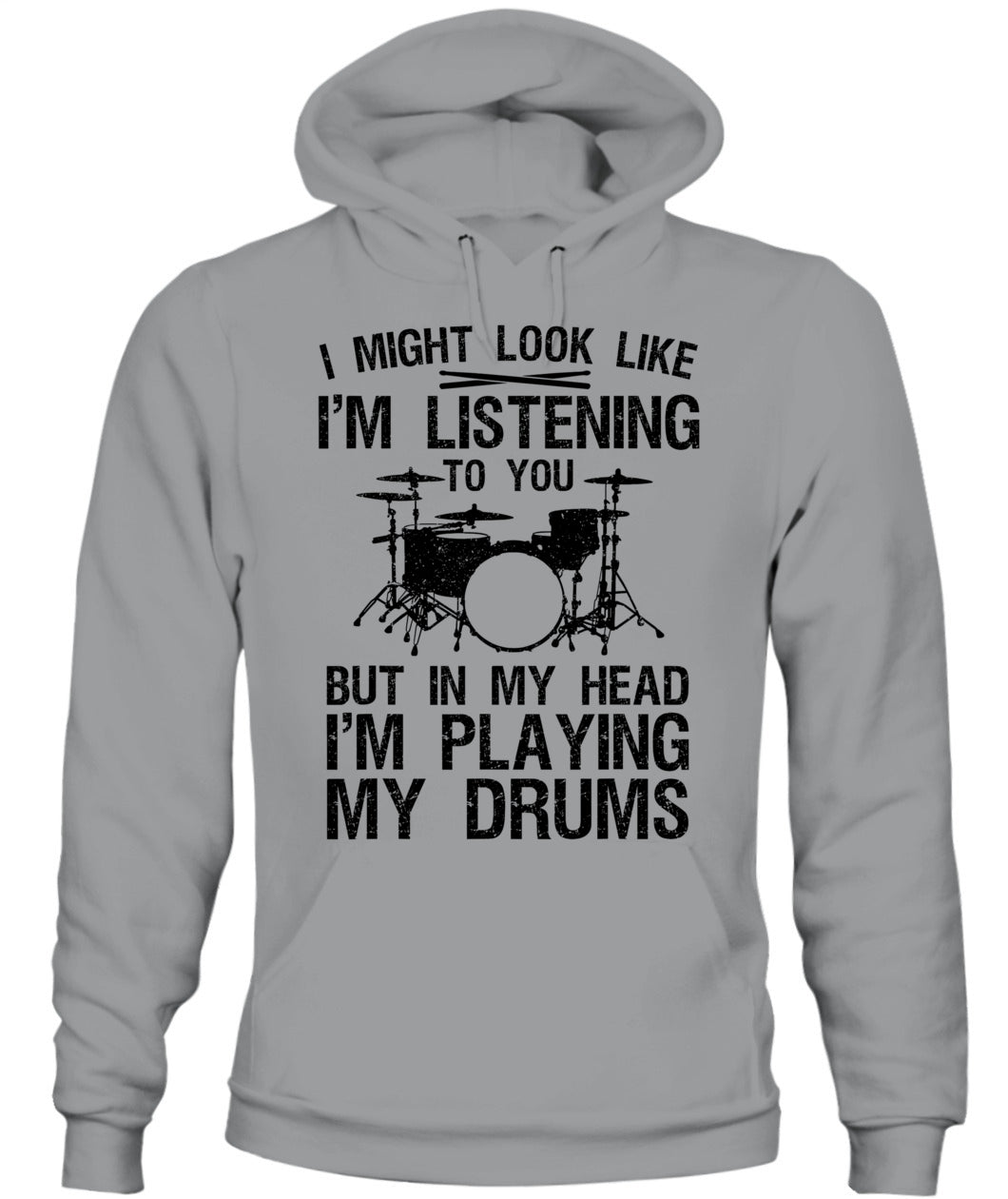 Funny Drummer Design For Men Women Drumline Drumming Drummer T-Shirt