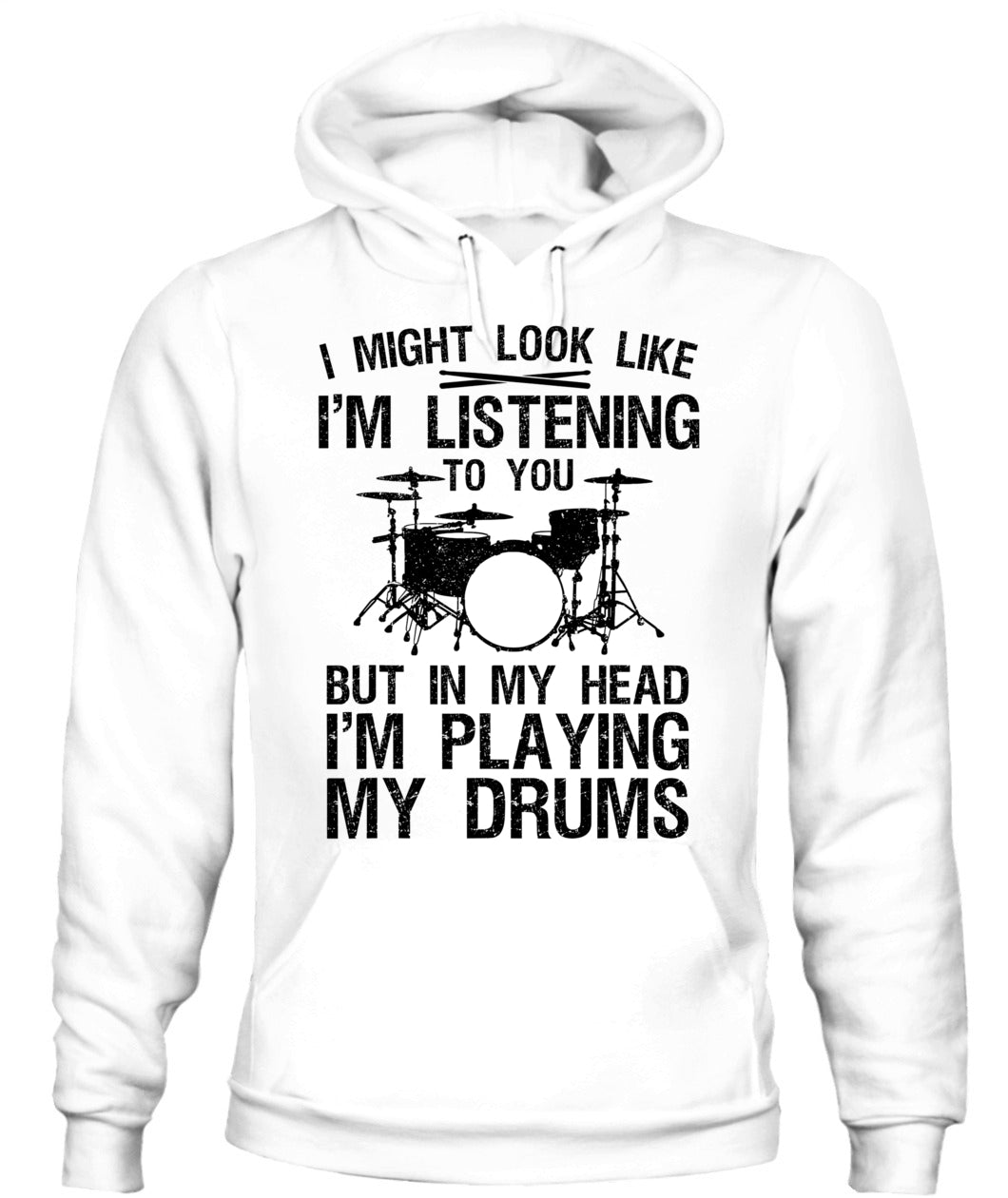 Funny Drummer Design For Men Women Drumline Drumming Drummer T-Shirt