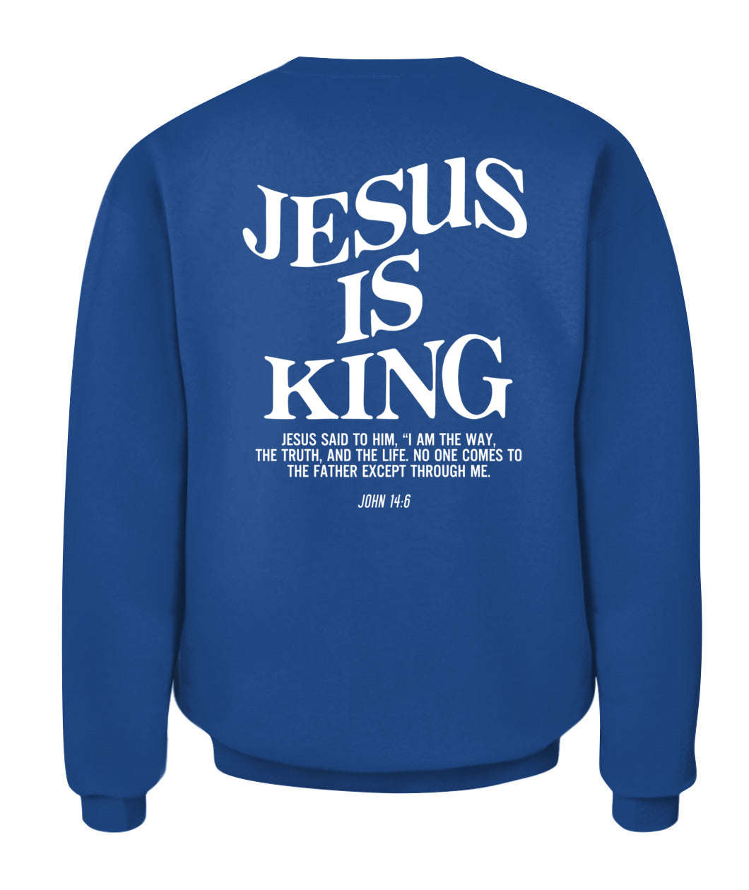 Jesus Is King Jesus John 14:6 Costume Christian (On Back) T-Shirt