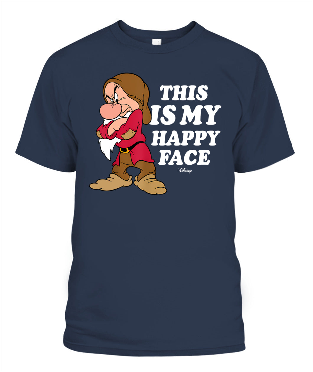 Disney Princess - Snow White Grumpy Happy Face T-Shirt