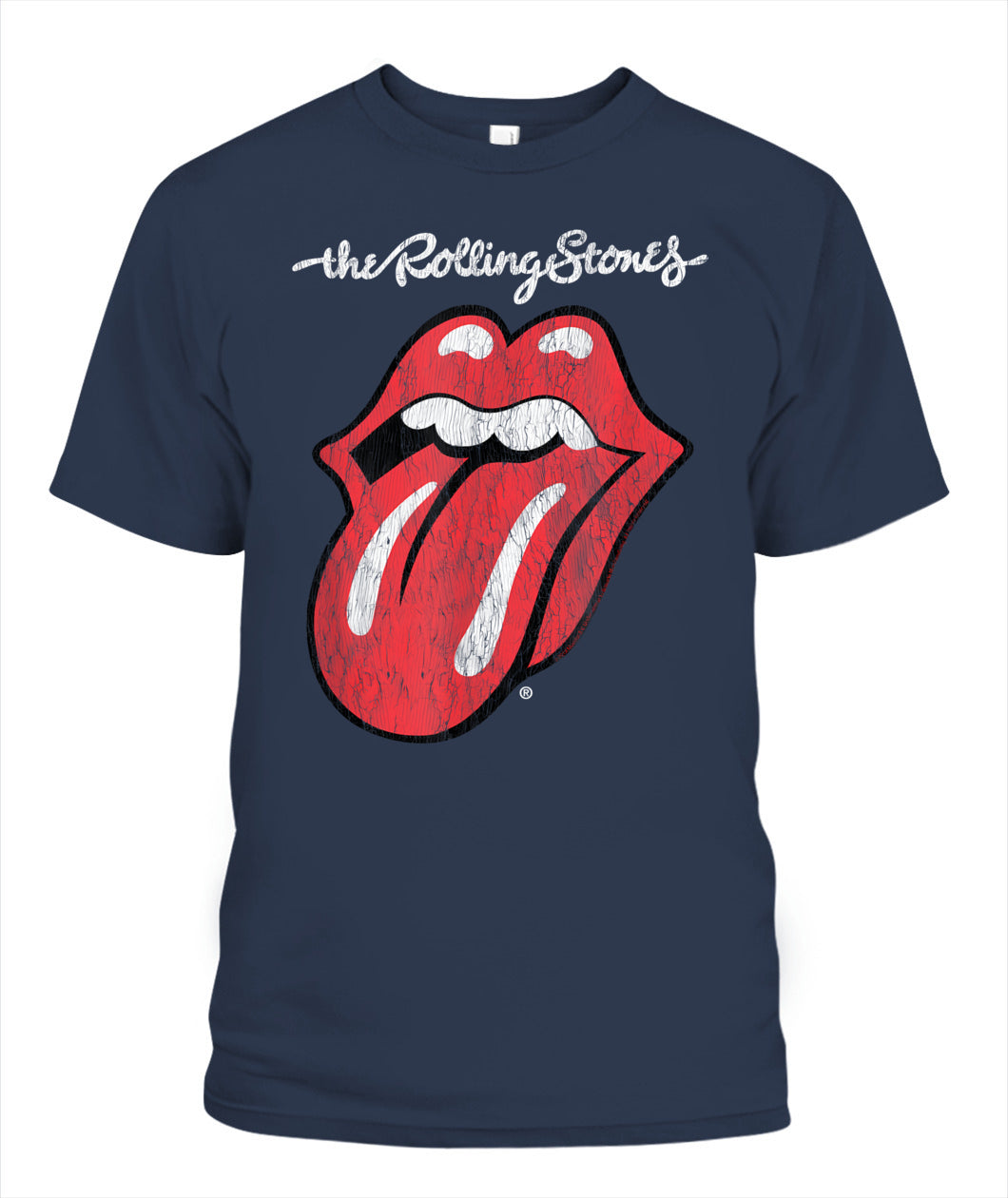 Rolling Stones Official Script Tongue T-Shirt