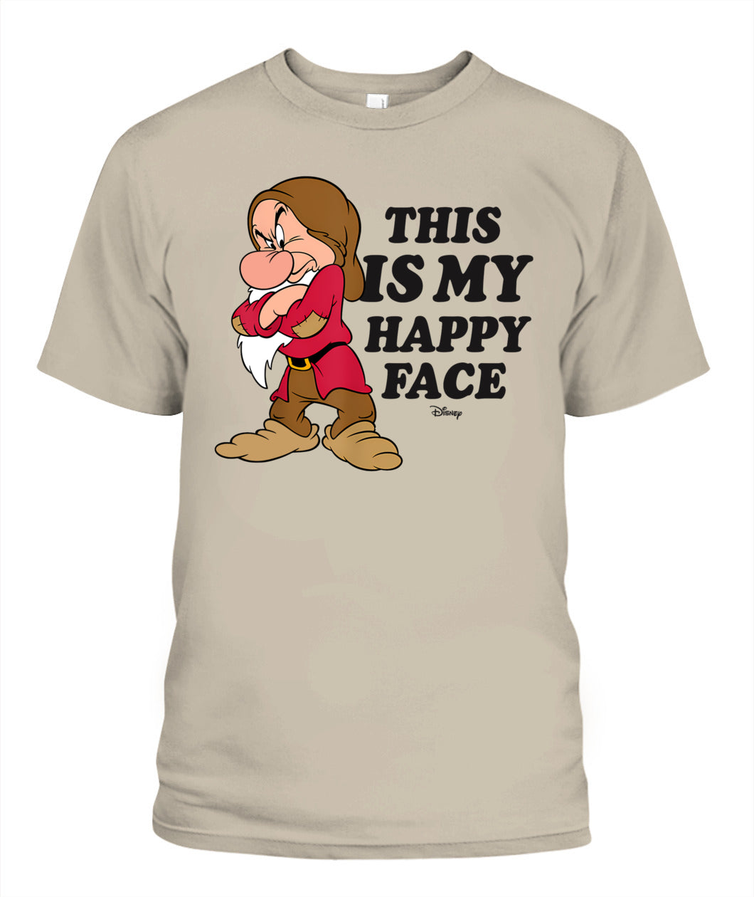 Disney Princess - Snow White Grumpy Happy Face T-Shirt