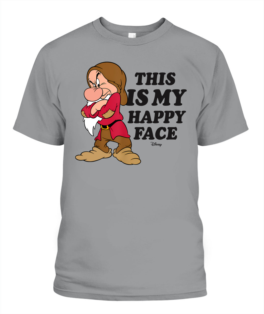 Disney Princess - Snow White Grumpy Happy Face T-Shirt