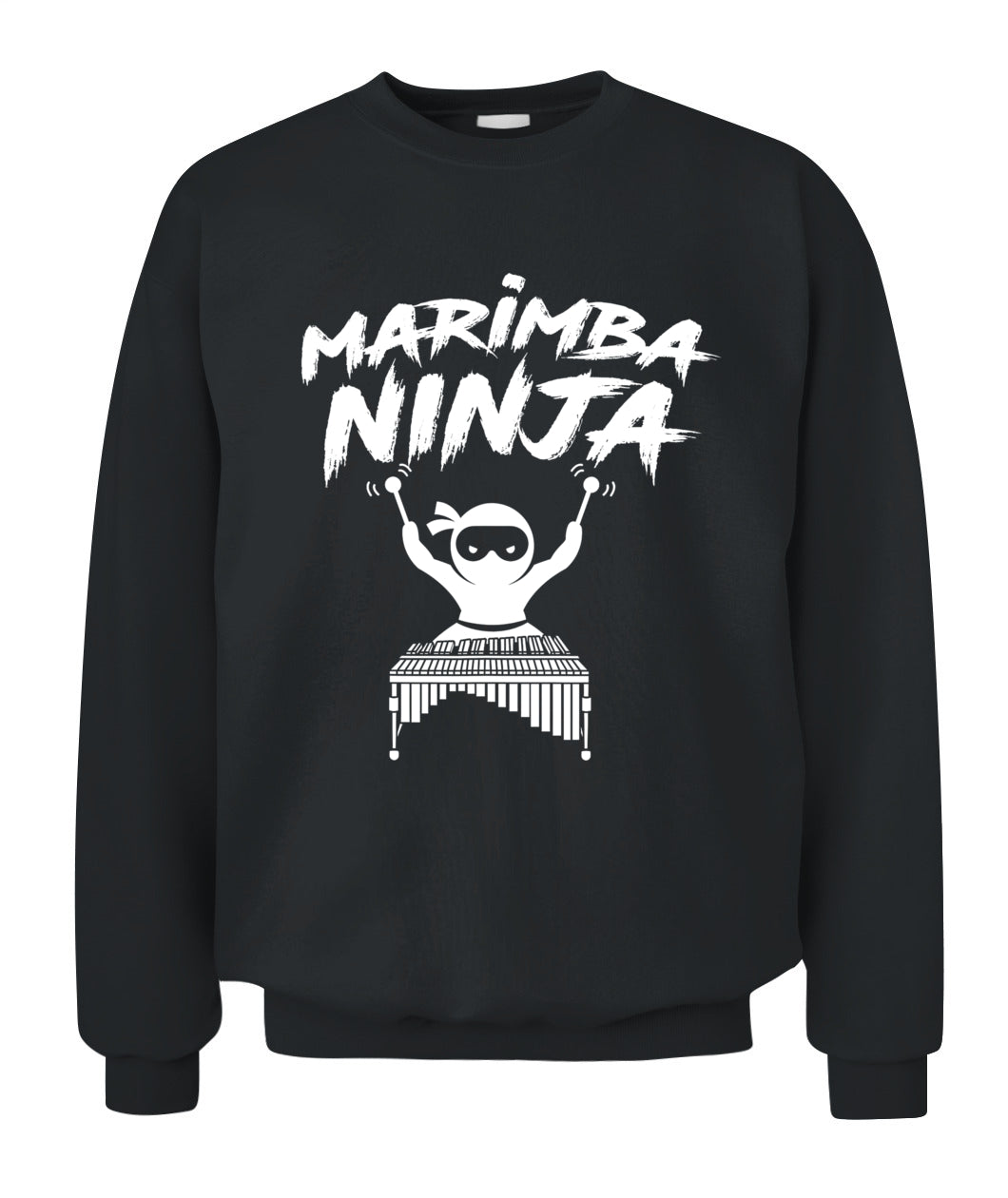 Marimba Ninja Funny Marching Band Percussion Gift Men Boys T-Shirt