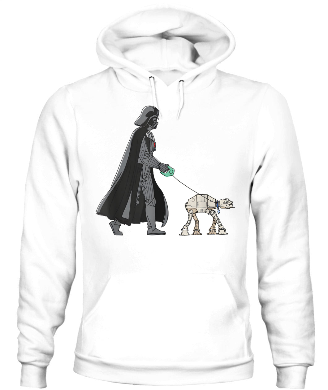 Star Wars Darth Vader the Dog Walker Meme T-Shirt