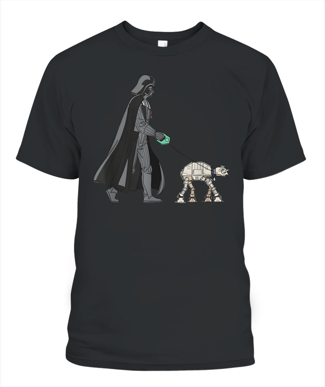 Star Wars Darth Vader the Dog Walker Meme T-Shirt