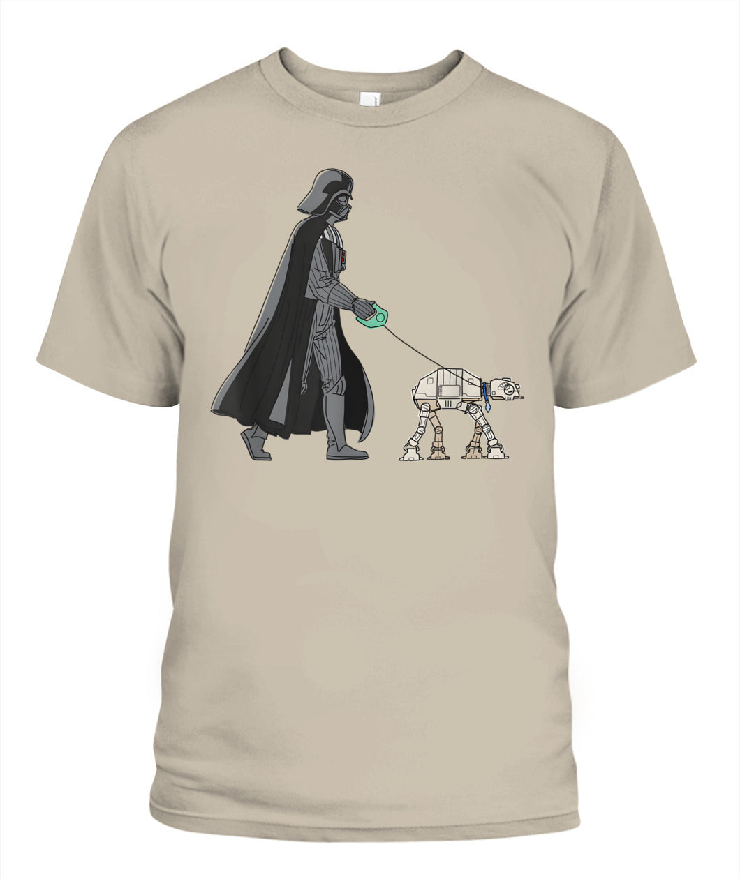 Star Wars Darth Vader the Dog Walker Meme T-Shirt