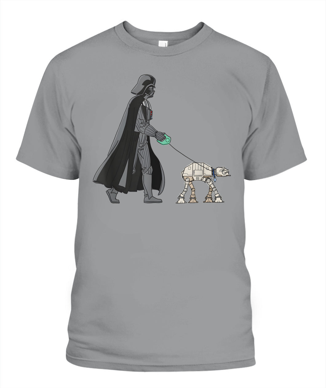 Star Wars Darth Vader the Dog Walker Meme T-Shirt