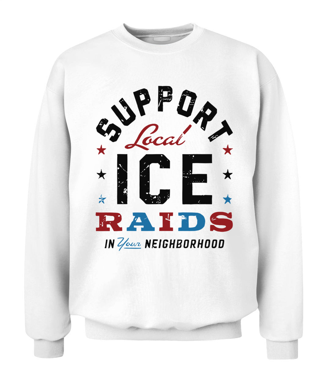 Support Local Ice Raids In Your Neighborhood T-Shirt