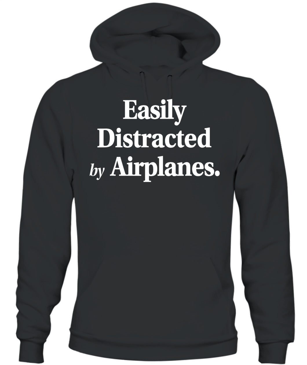 Easily Distracted By Airplanes Funny Plane Lovers Quote T-Shirt