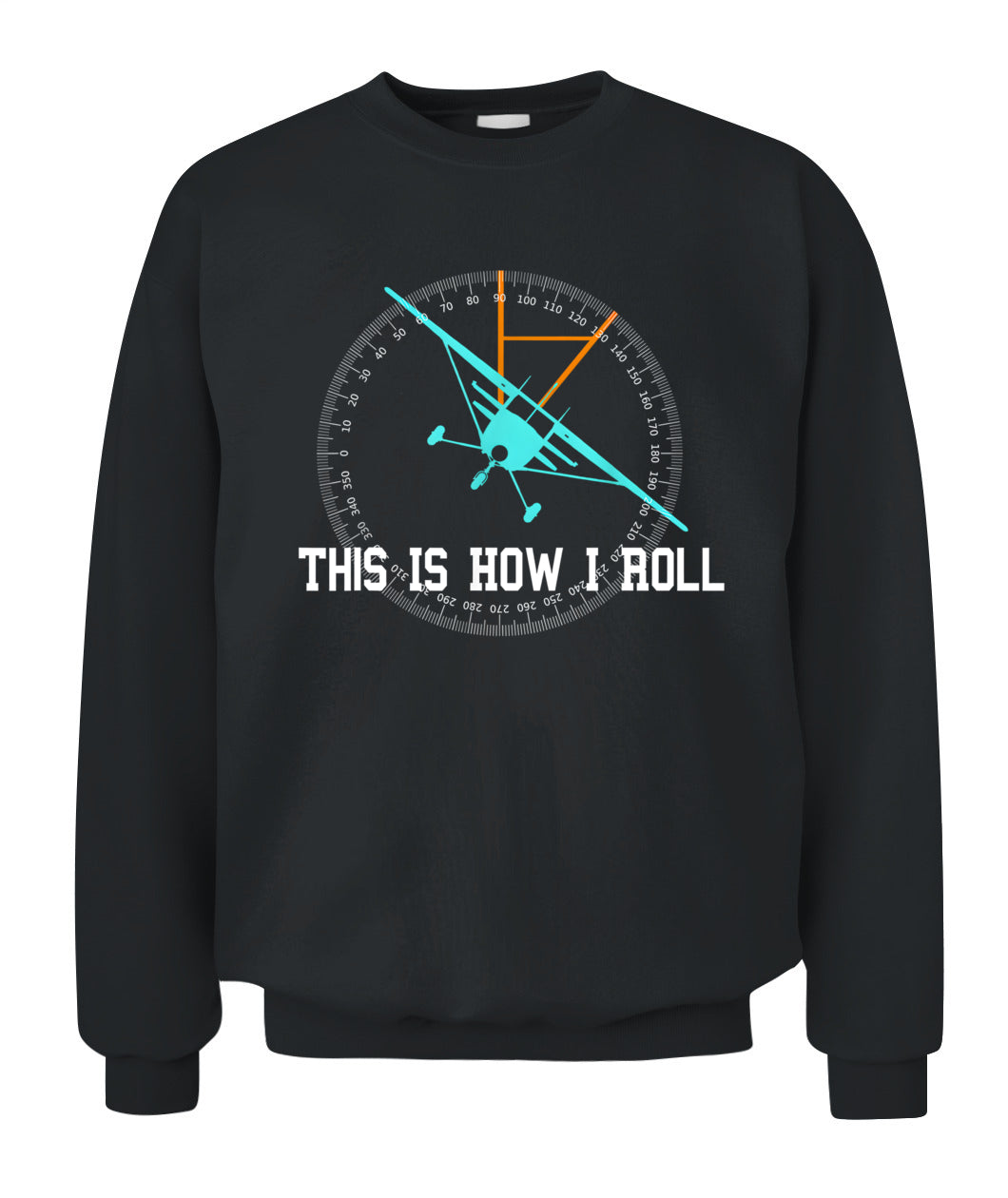 This Is How We Roll Pilot Shirt Funny Airplane Aircraft Tees T-Shirt