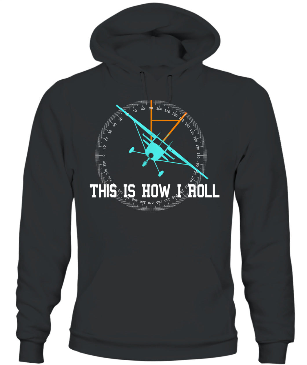 This Is How We Roll Pilot Shirt Funny Airplane Aircraft Tees T-Shirt