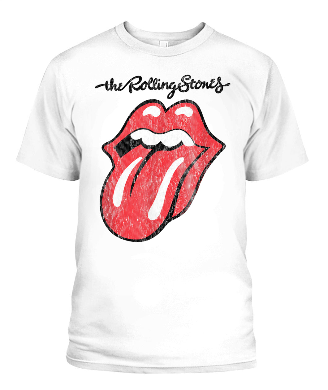 Rolling Stones Official Script Tongue T-Shirt