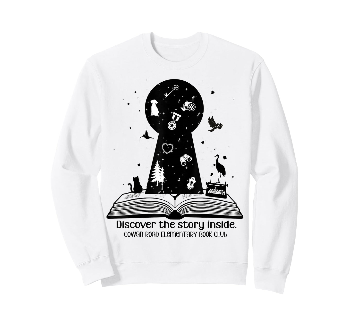 Cowan Road Elementary Book Club T-Shirt