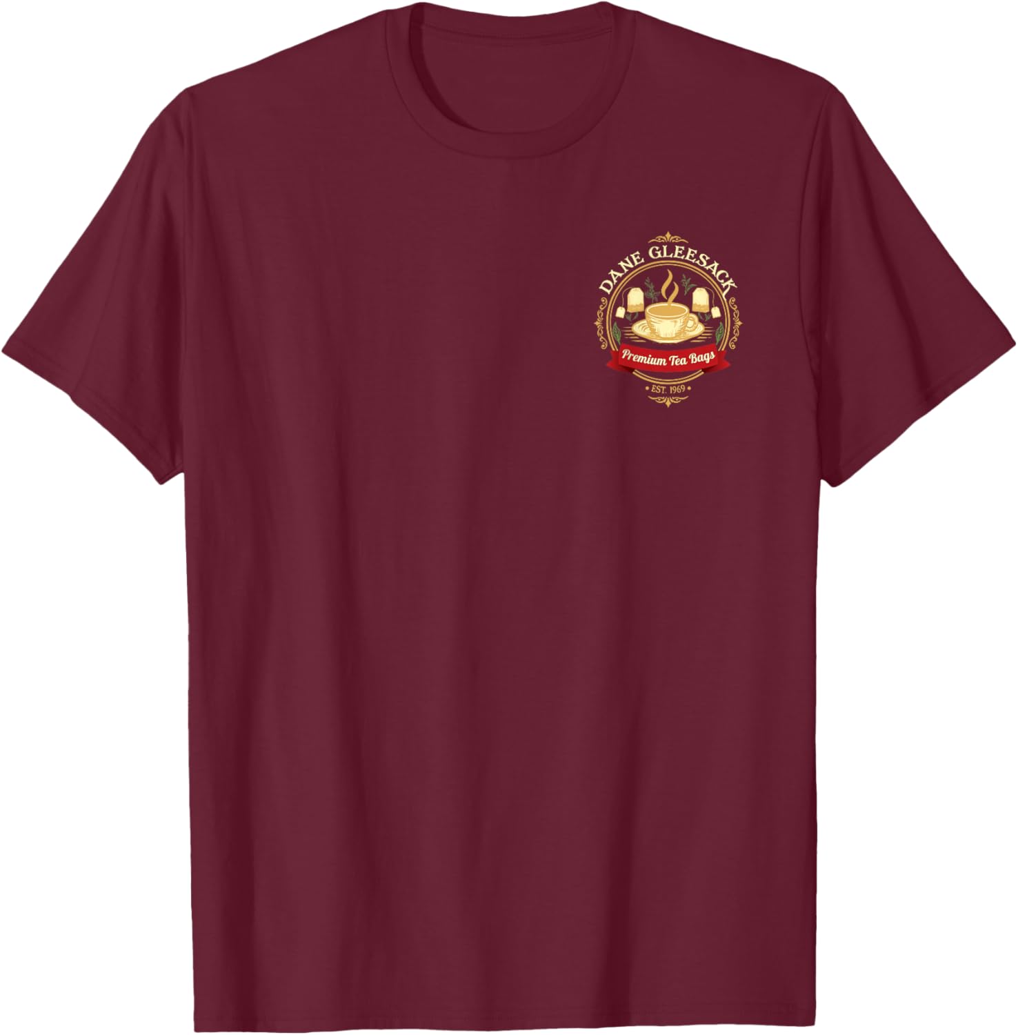 Dane Gleesack Funny Adult Humor Punny Jokes Innuendo 2-Sided T-Shirt - T-Shirt | Maroon