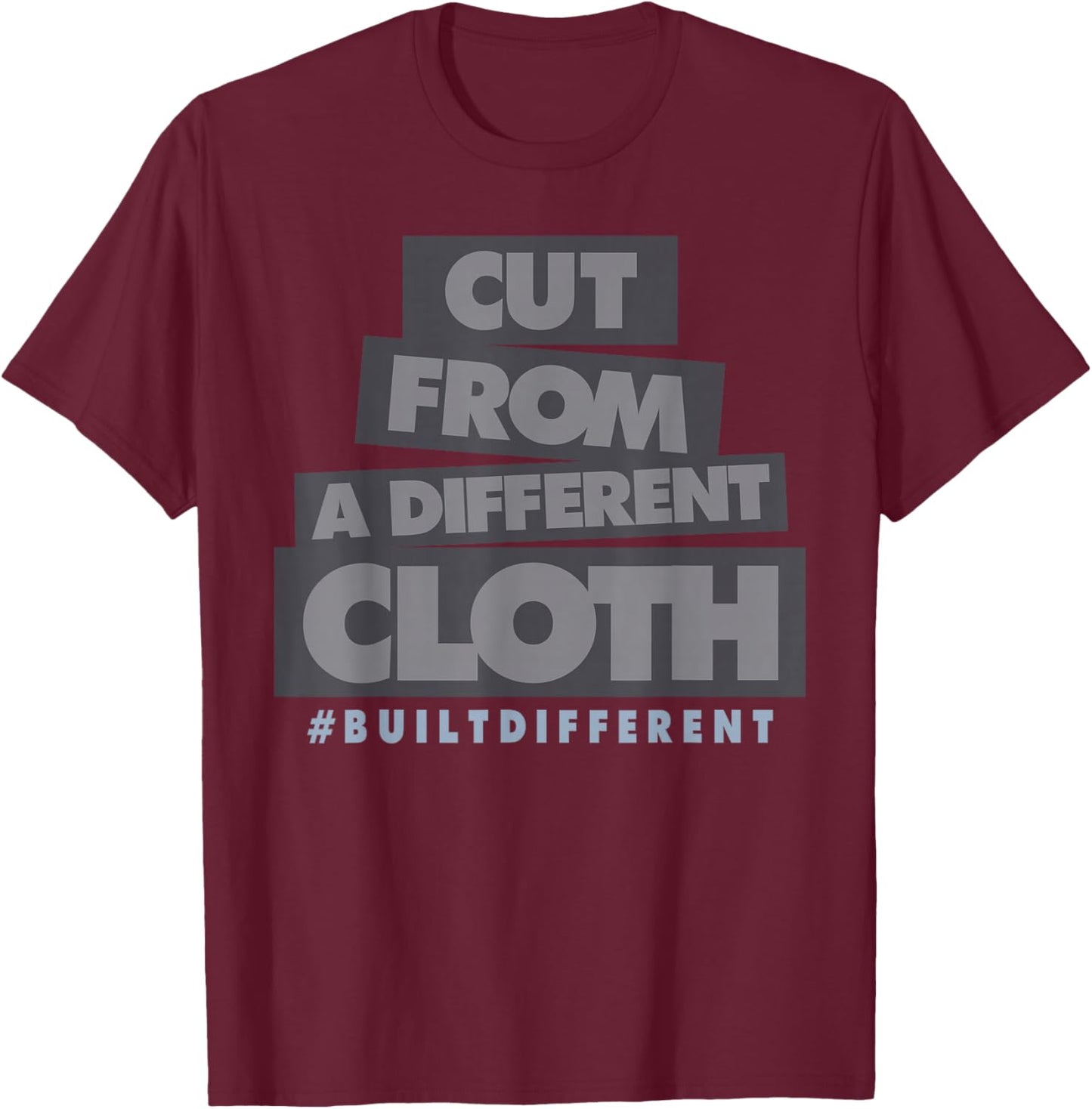 Retro Wolf Grey 5s Tee Matching Outfits Streetwear T-Shirt - T-Shirt | Maroon
