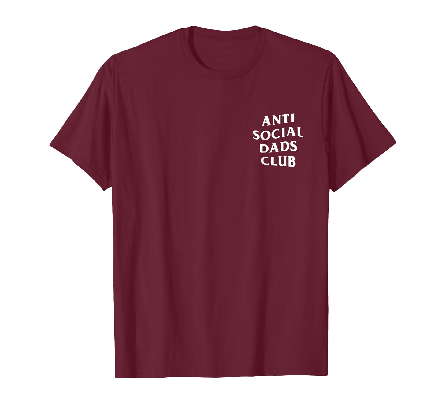 Mens anti social dads club funny father's day T-Shirt