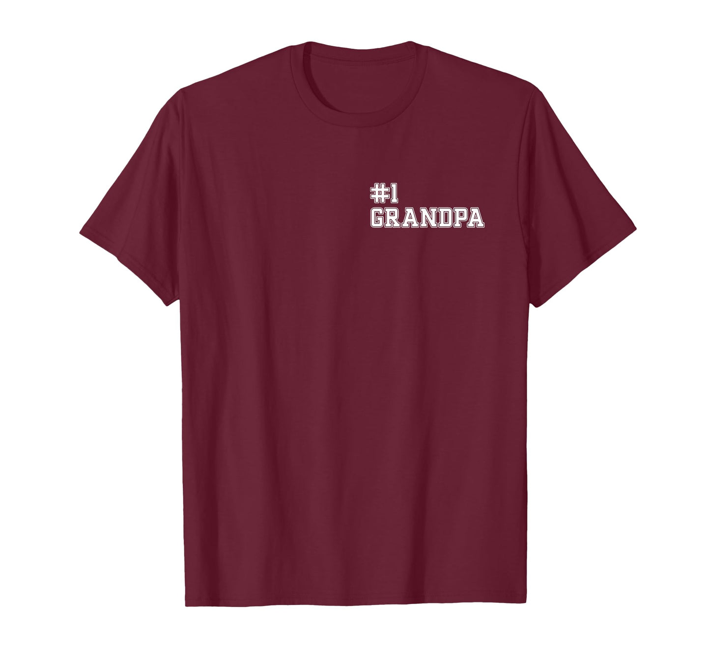 #1 Grandpa Best Grandpa Number One Grandpa T-Shirt