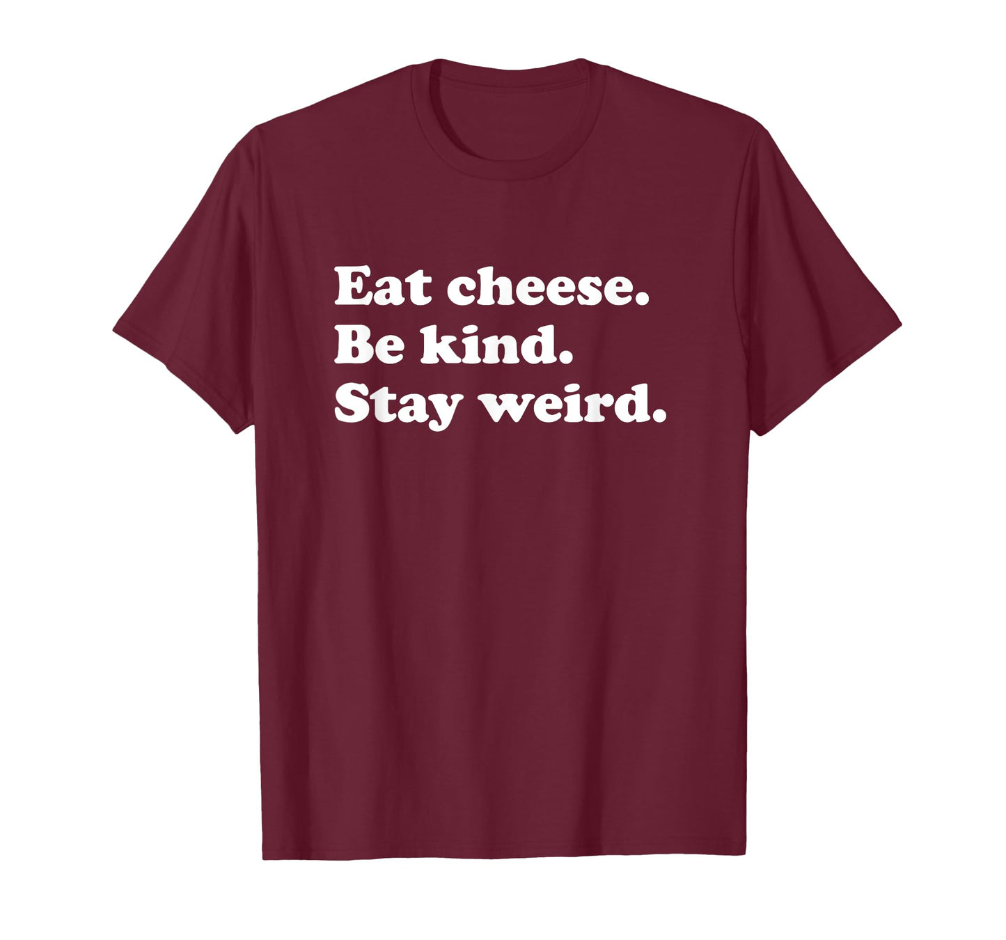Men Women Teens Boys or Girls Funny Cheese T-Shirt