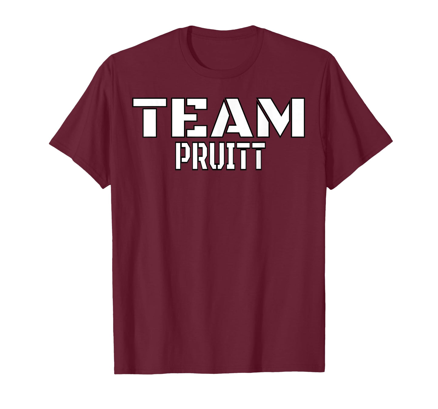 Team Pruitt Unique Personalized Matching Family T-Shirt
